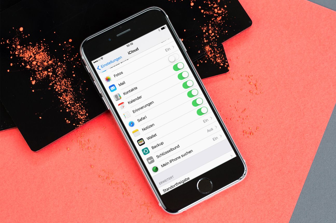 iOS 9 Beta 2: In den deutschen iCloud-Einstellungen ist die News-App noch nicht gelistet.