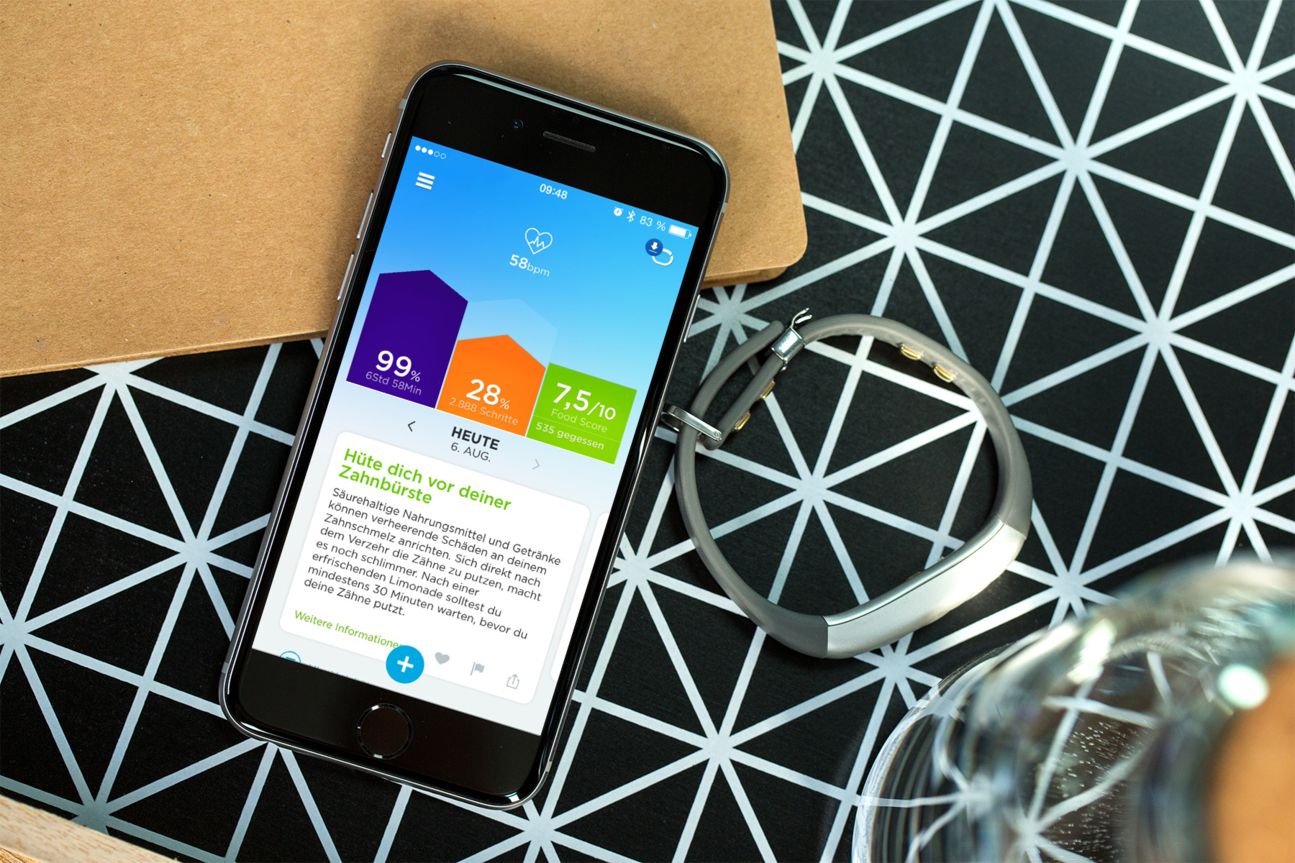 Schlaf, Bewegung, Ernährung: Die App zeigt alle Daten auf einmal.