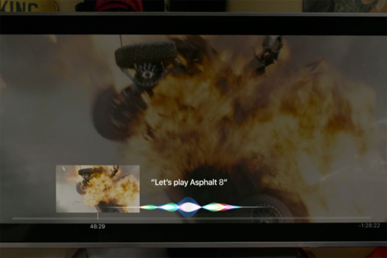 Apple TV, Siri