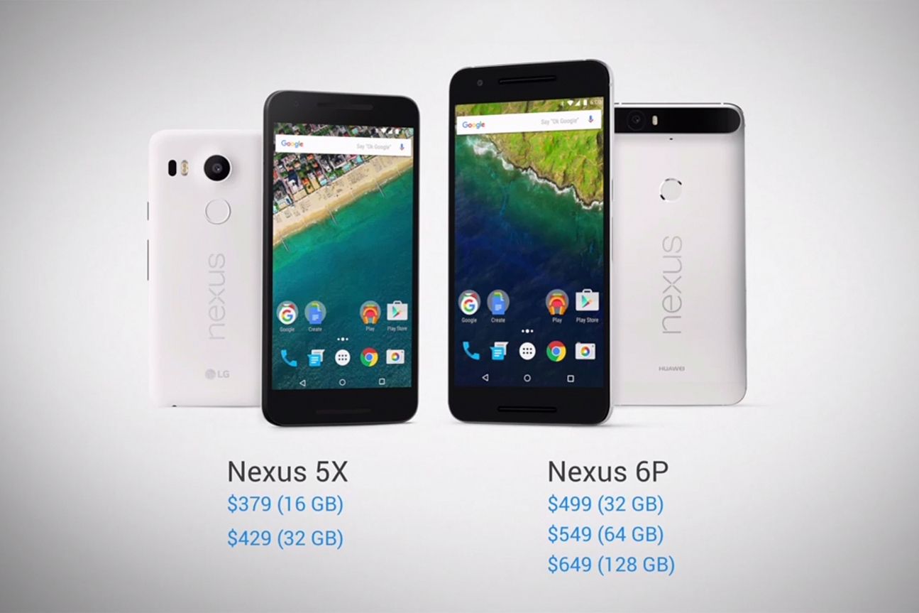 Google Nexus 5X 6P