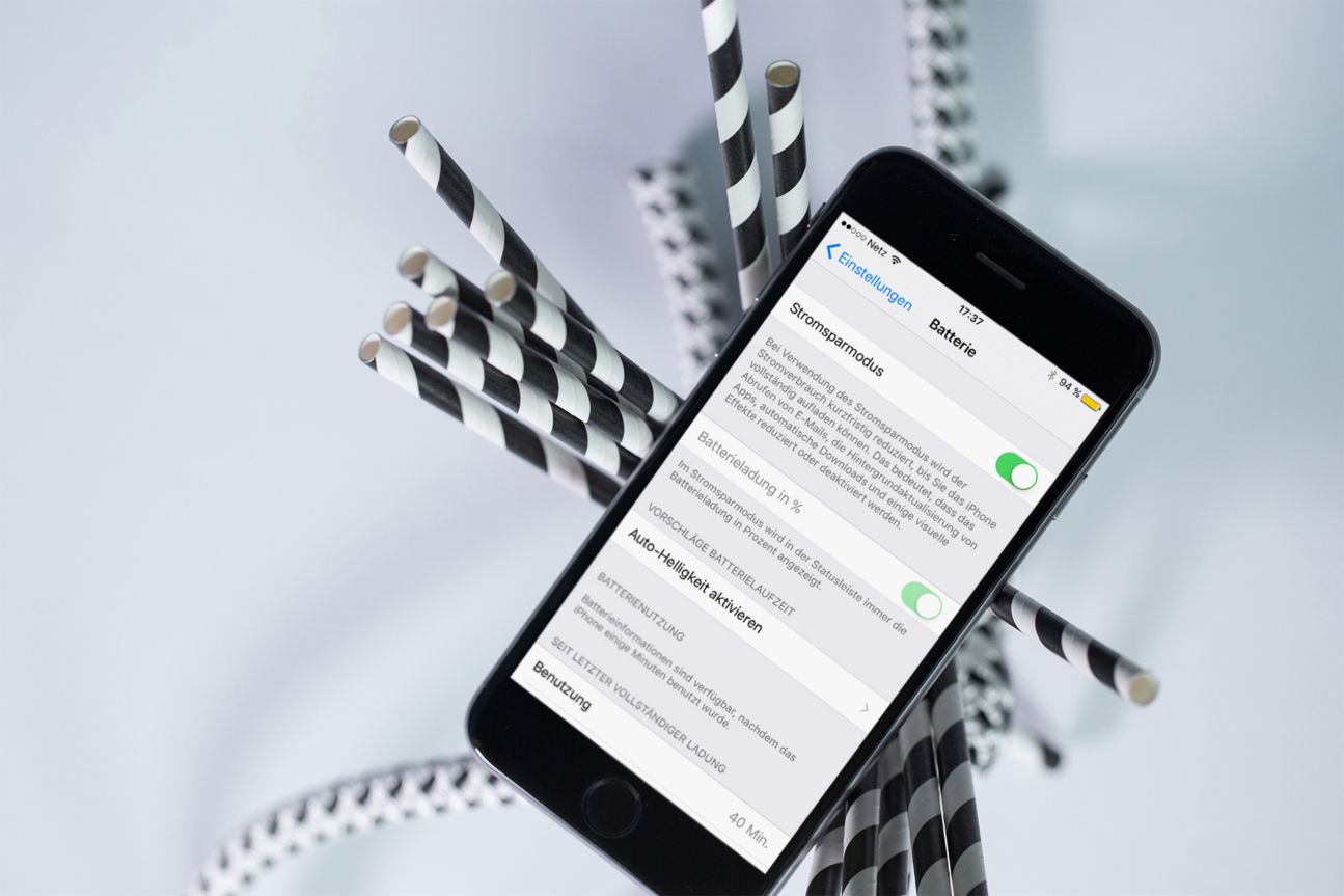 iOS 9 enthält erstmals einen Stromsparmodus.