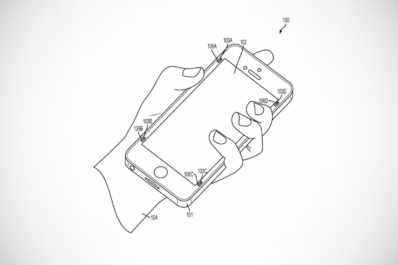 Apple iPhone Airbag Patent