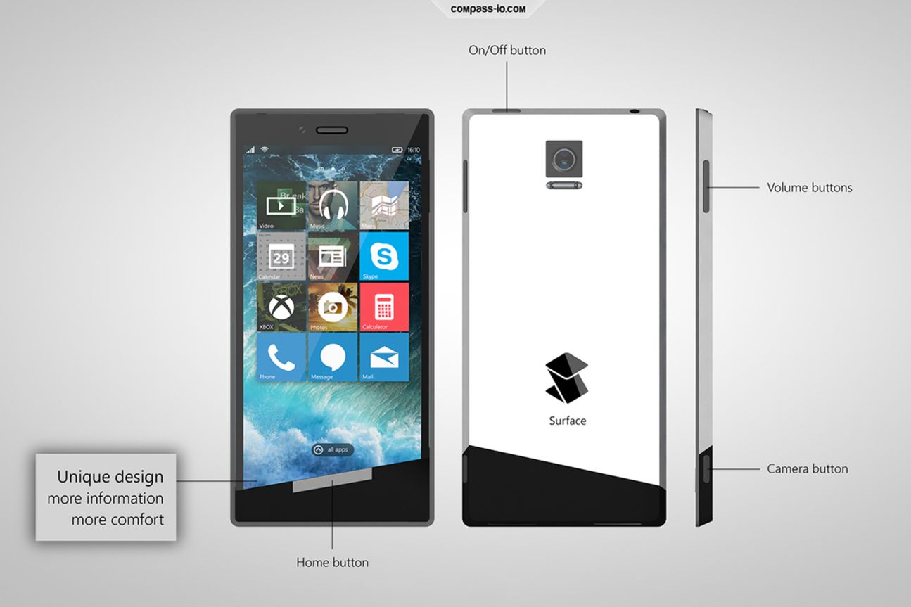 Microsoft Surface Phone Konzept