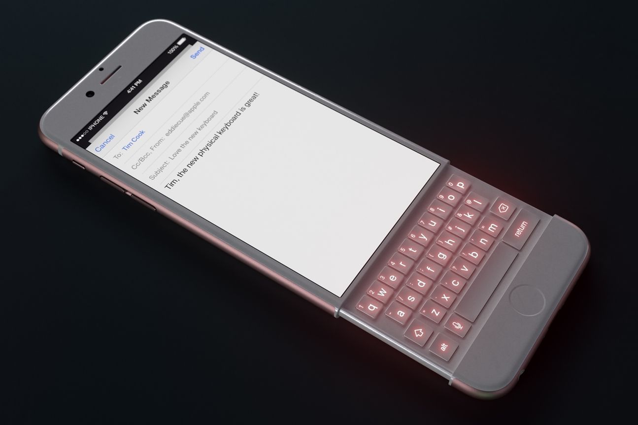 iPhone 6k mit Slider-Tastatur