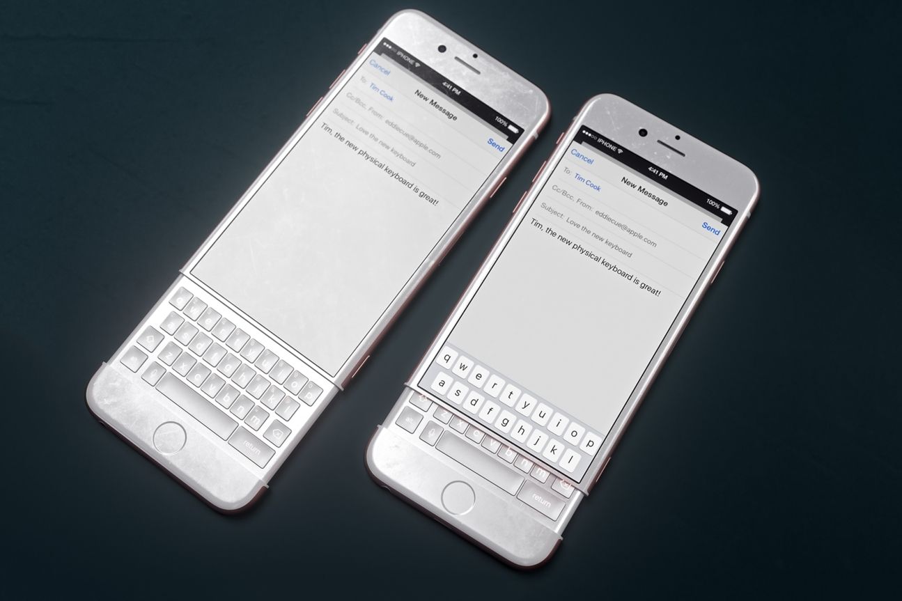 iPhone 6k mit Slider-Tastatur