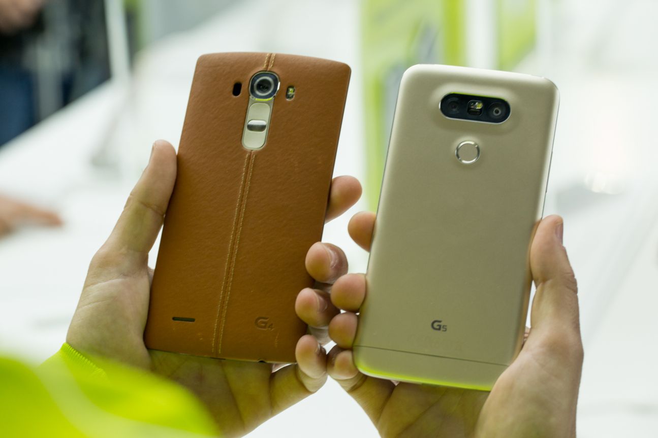 LG G5 vs LG G4