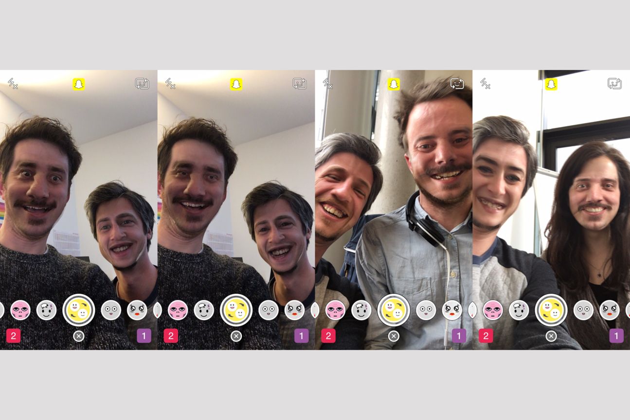 Snapchat mit neuem FaceSwap-Filter