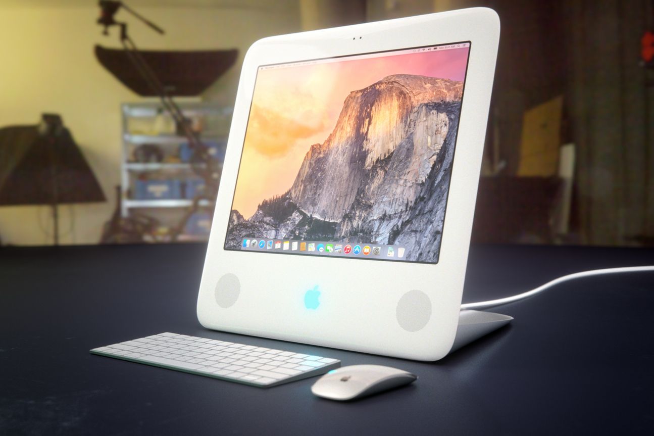 Konzeptdesign für einen neuen eMac 