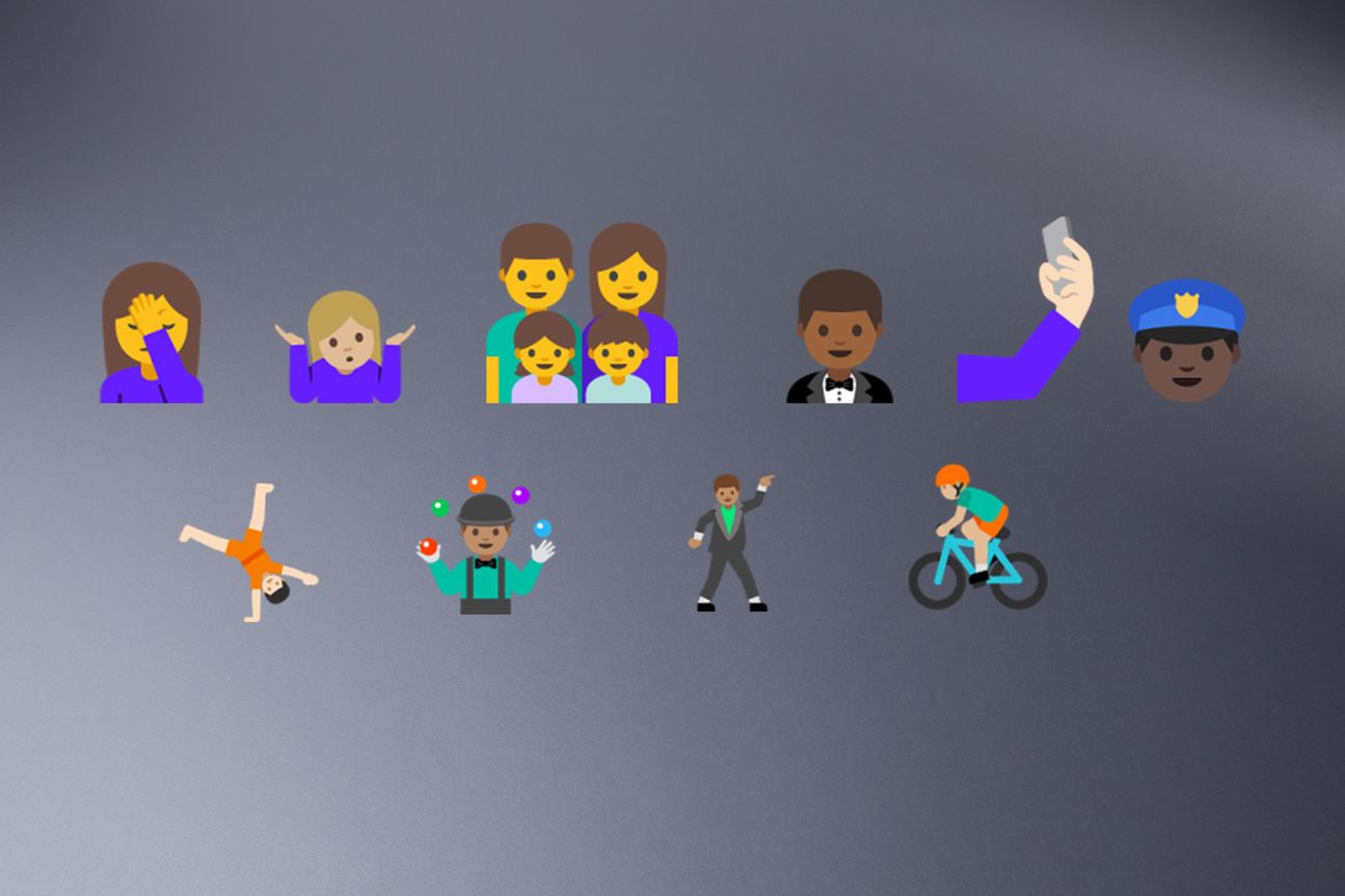 Android N bringt neue Emojis mit