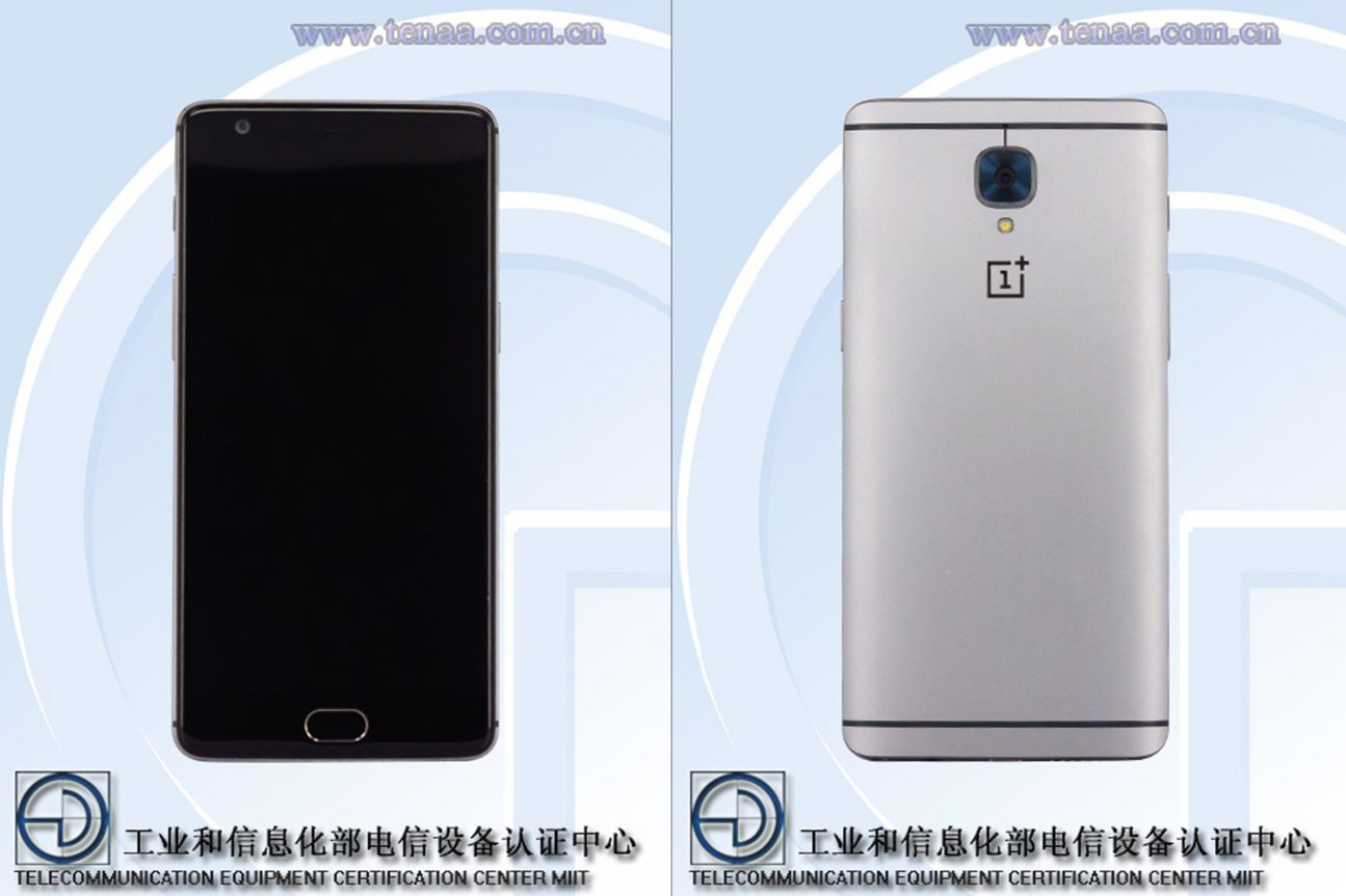 OnePlus 3 TENAA