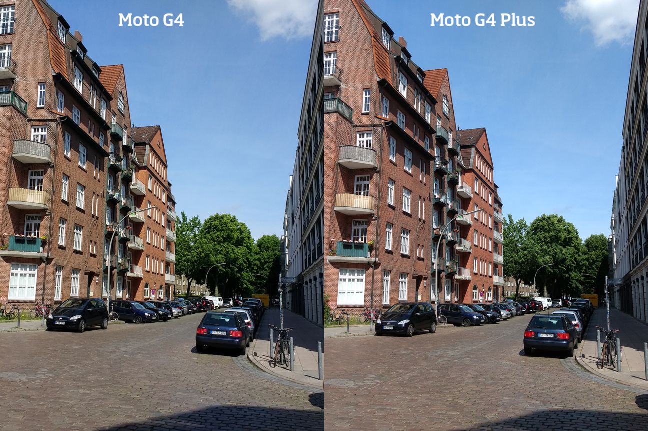 Lenovo Motorola Moto G4 vs G4 Plus Kameravergleich