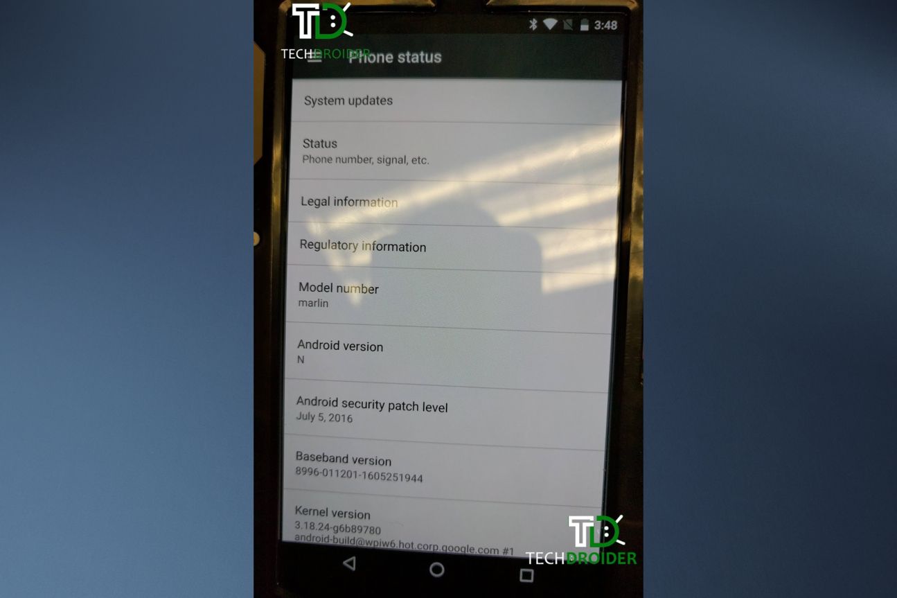 HTC Nexus Marlin TechDroider