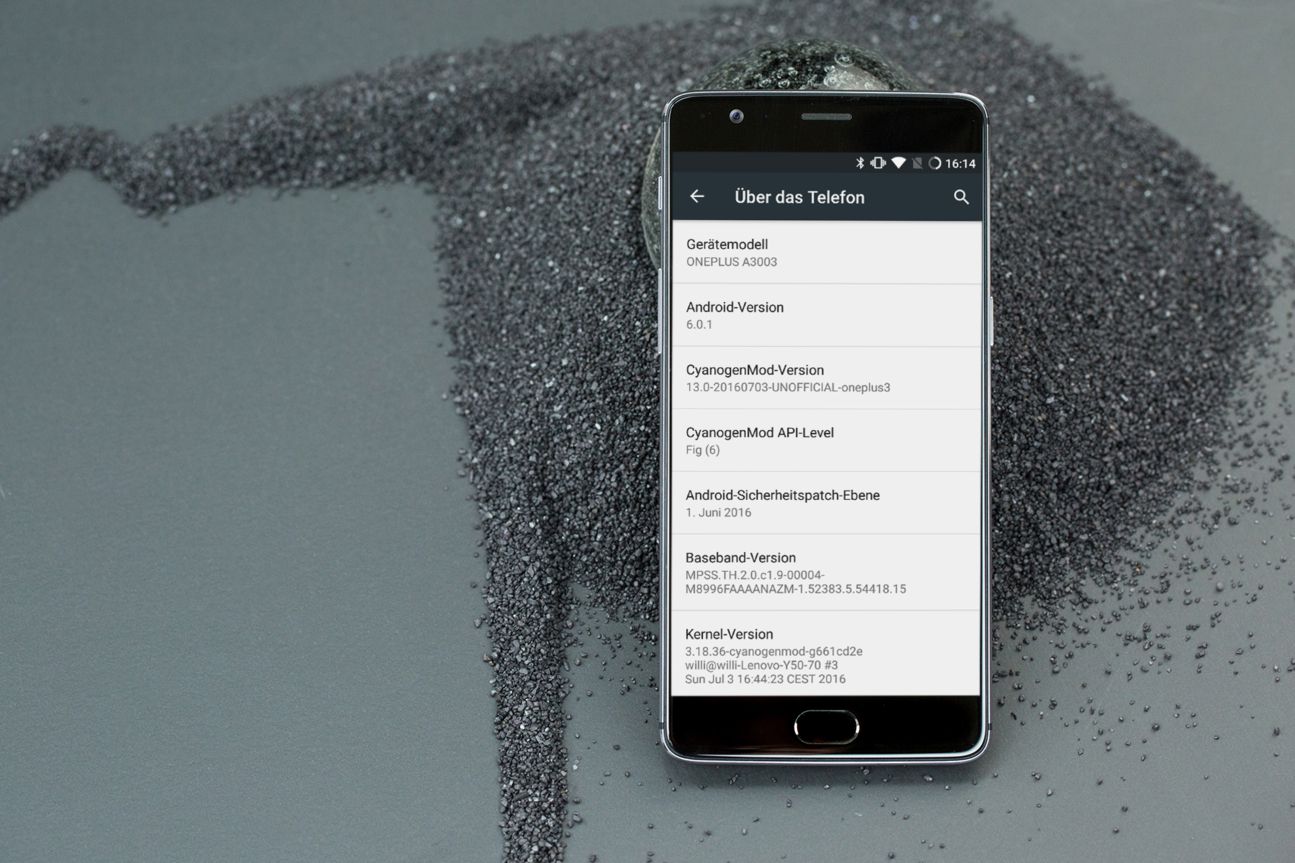OnePlus 3 CyanogenMod