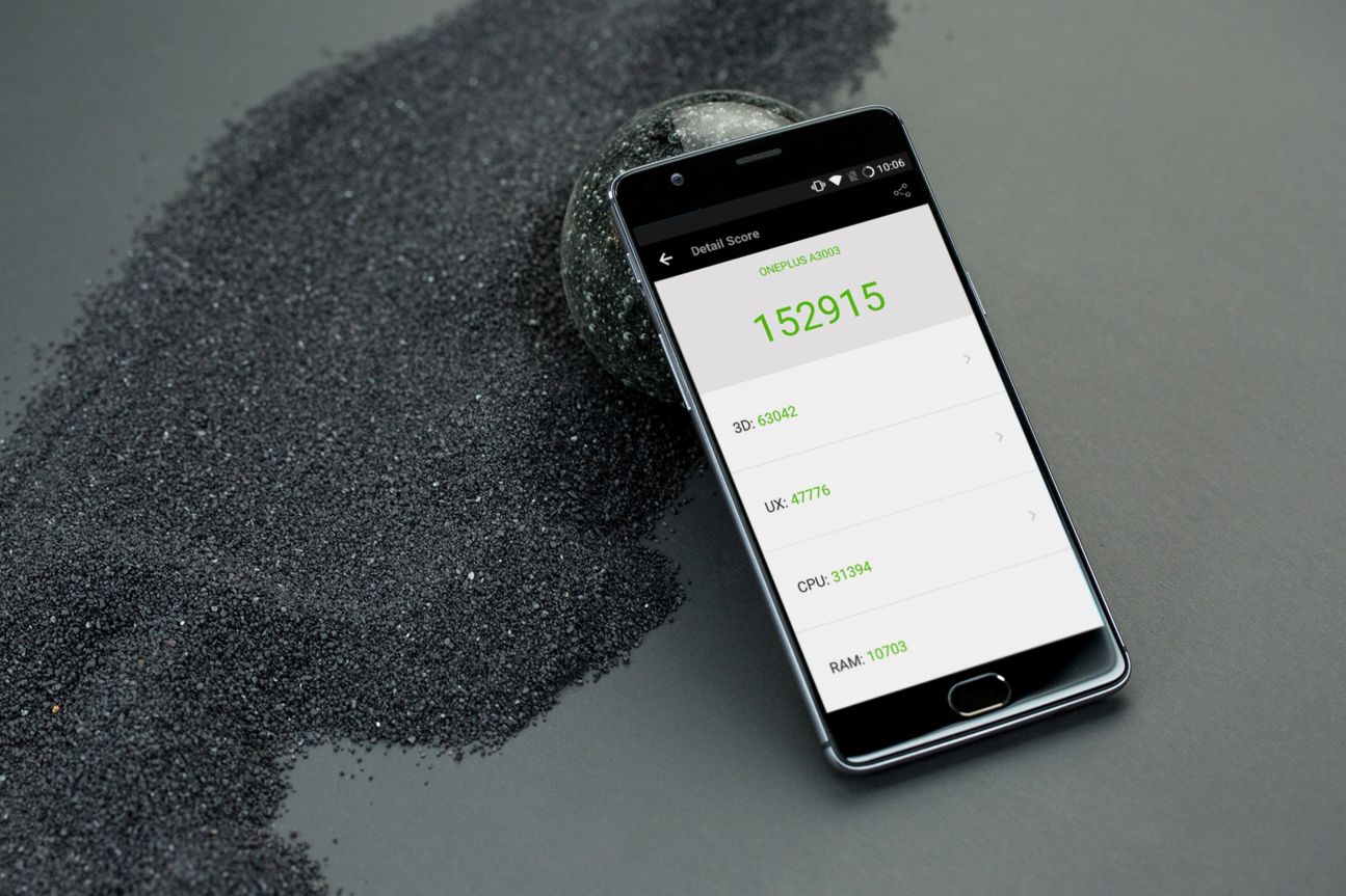 OnePlus 3 CyanogenMod AnTuTu