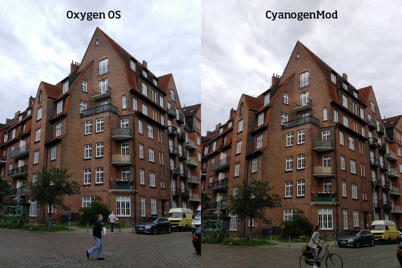 OnePlus 3 Oxygen OS vs CyanogenMod Kamera-Vergleich