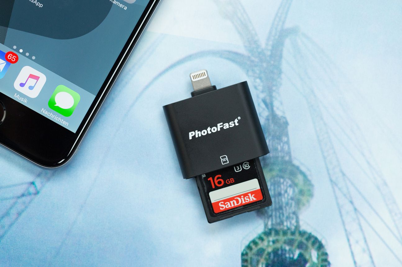 Photofast iOS SD card reader