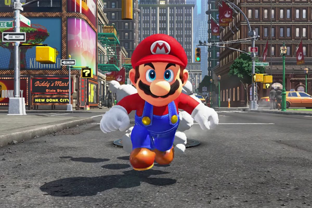 Screenshot aus dem Spiel "Super Mario Odyssey".