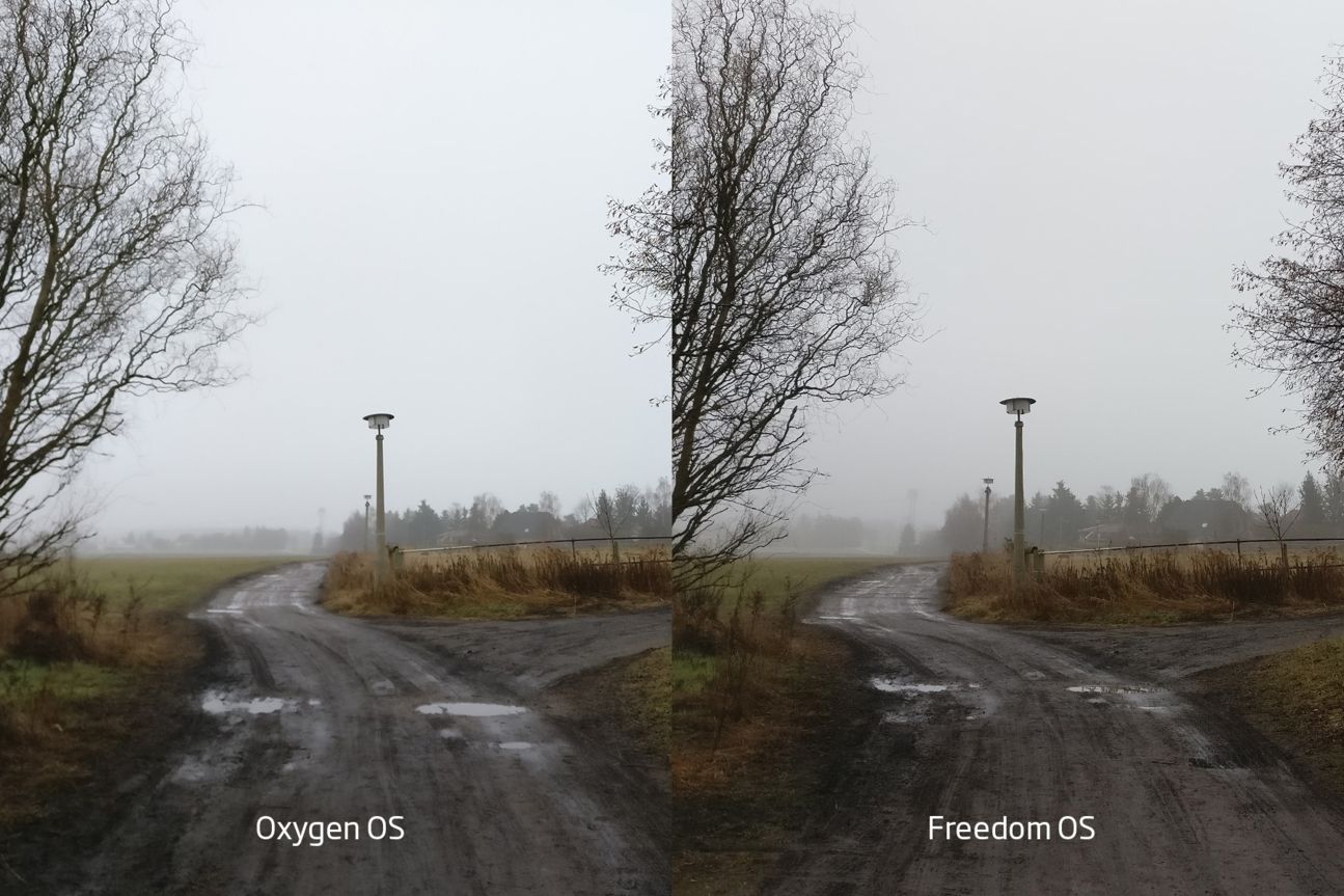 Oxygen OS vs Freedom OS Kameravergleich