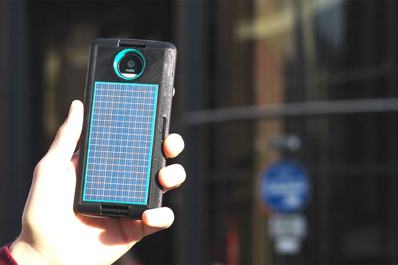 Modular Solar Battery Moto Mod