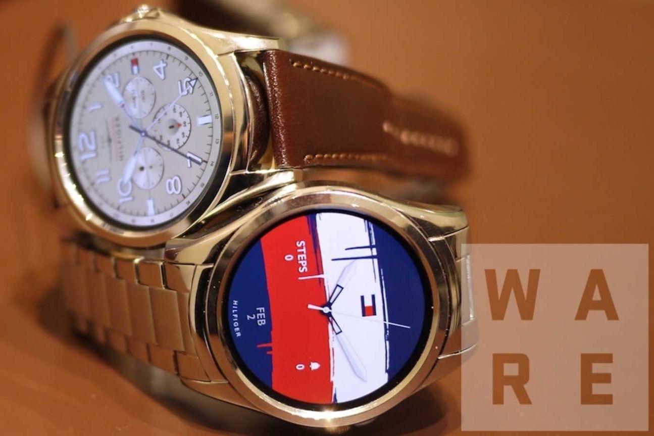 Die Smartwatch von Tommy Hilfiger erscheint auch mit Edelstahlarmband