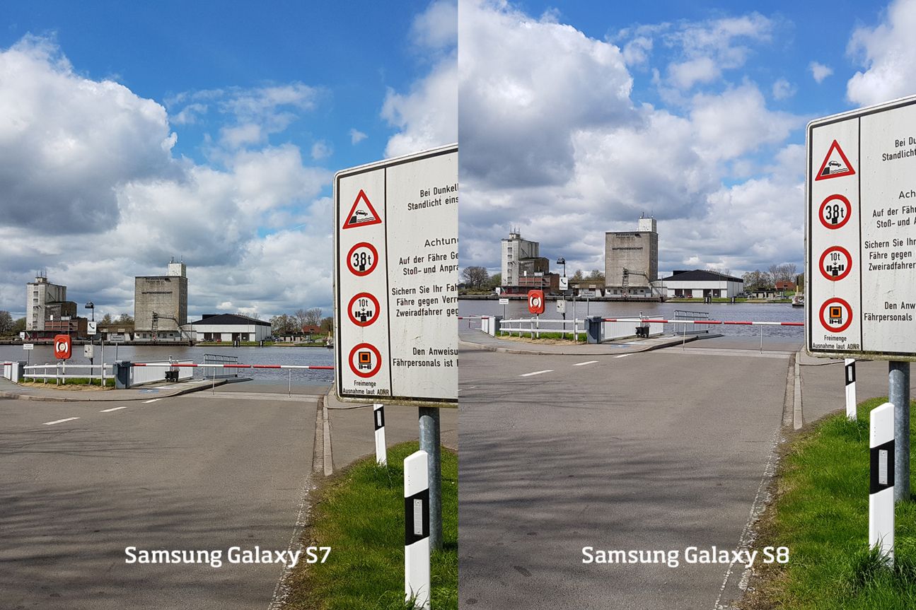 Kameravergleich Samsung Galaxy S7 und S8