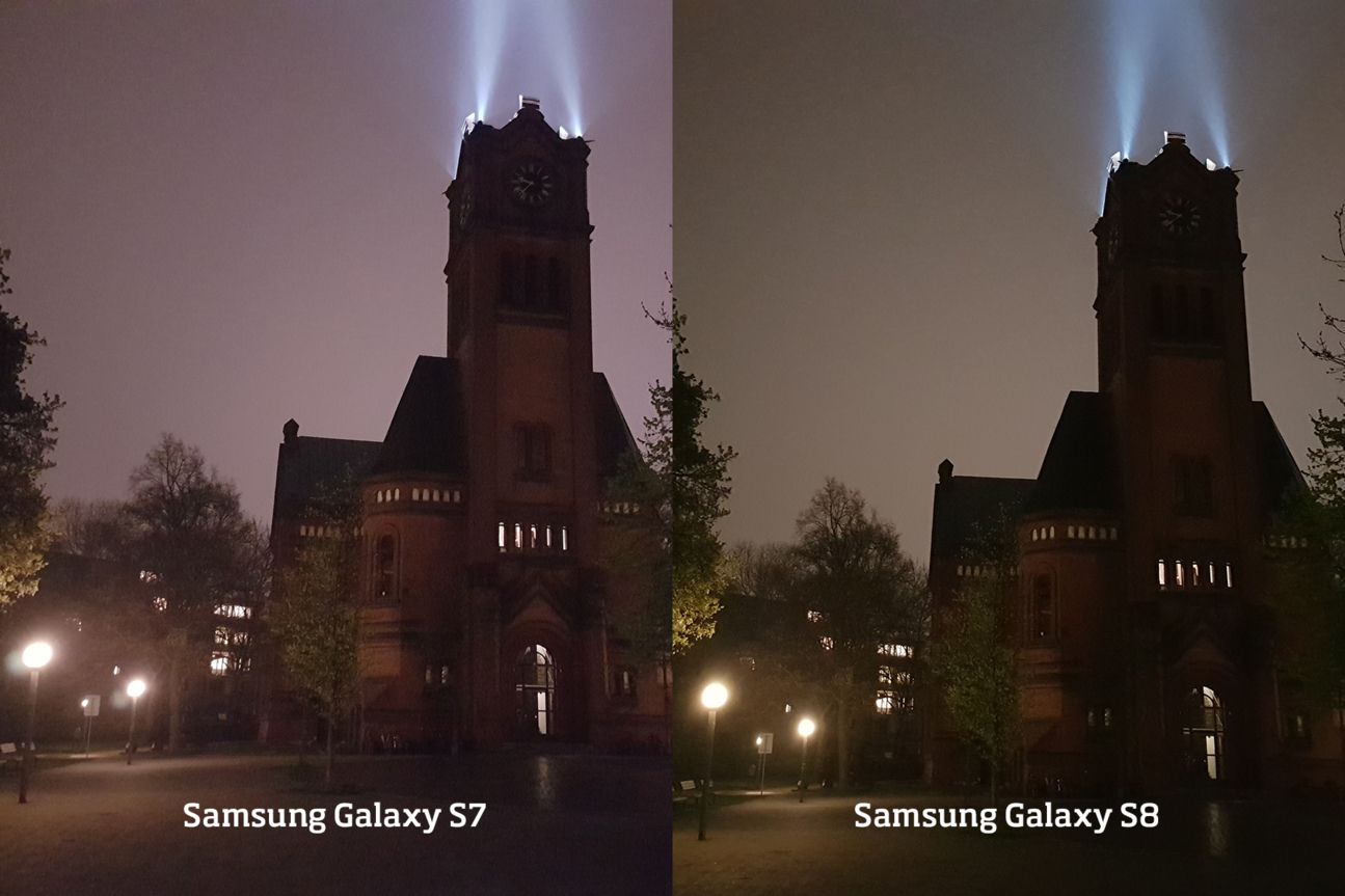 Kameravergleich Samsung Galaxy S7 und S8