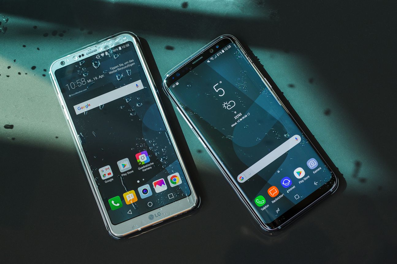 LG G6 vs Samsung Galaxy S8