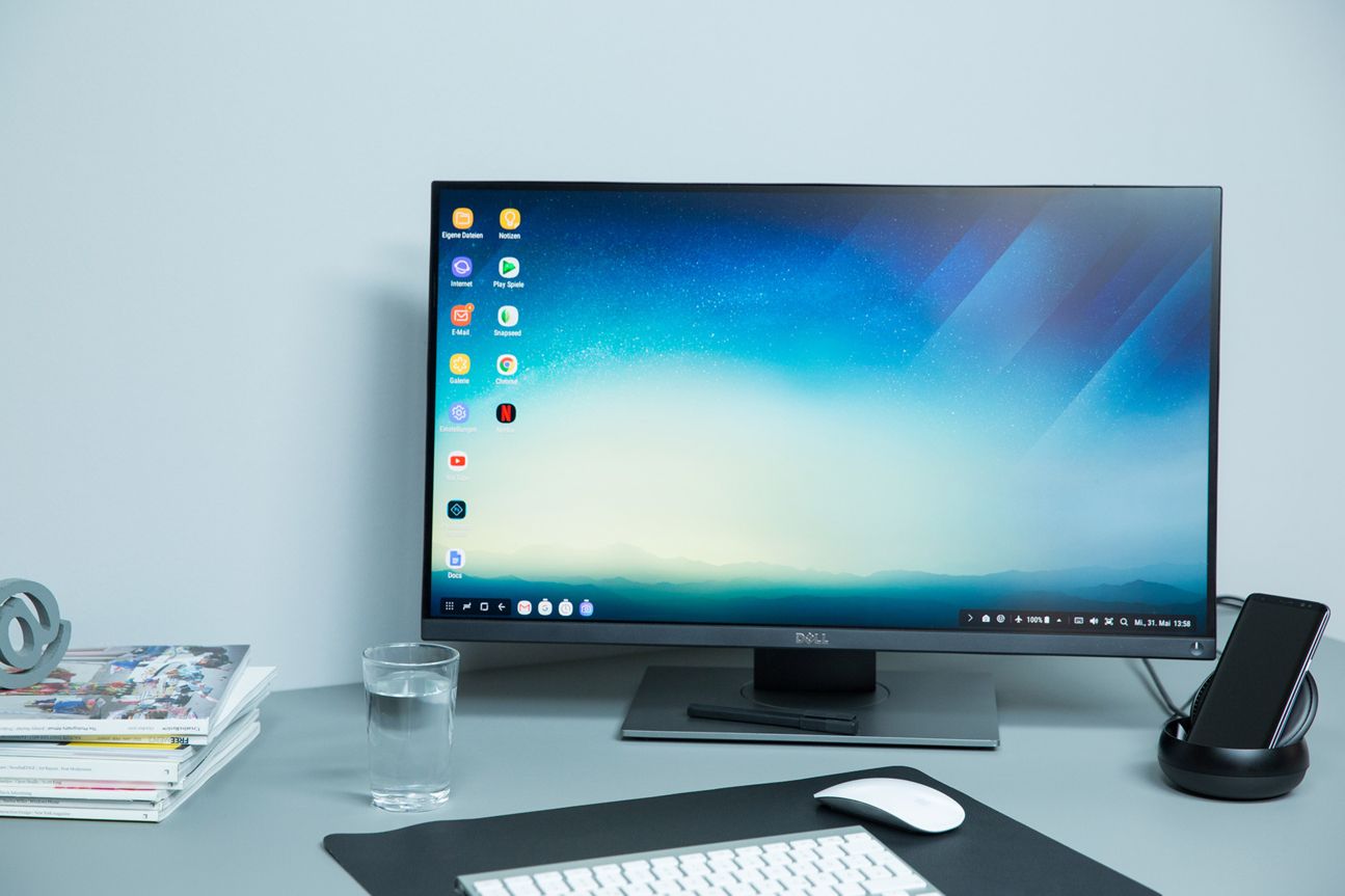 Dex Station Galaxy S8, Docking Station, Monitor, Bildschirm