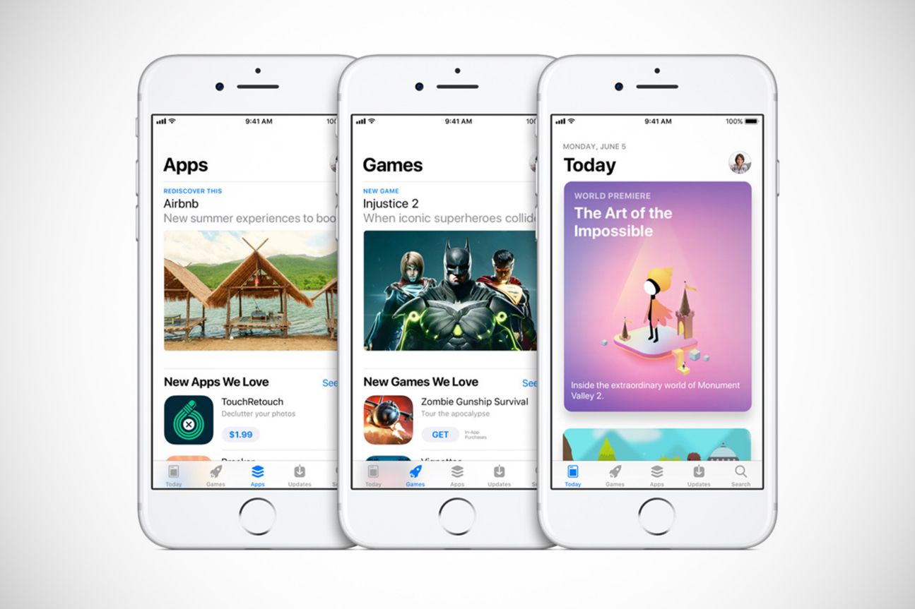 Der App Store erhält mit iOS 11 einen neuen Look.