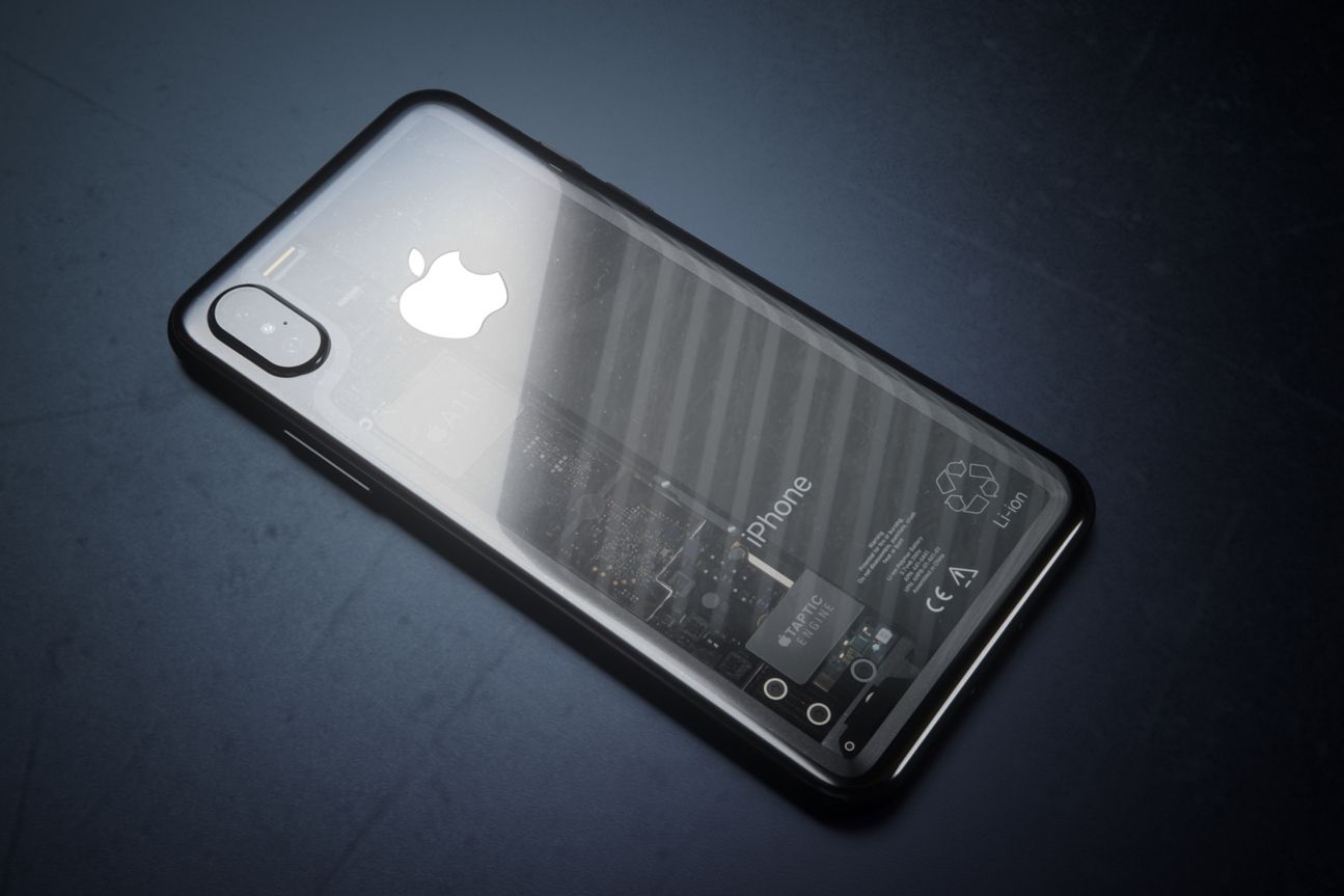 iPhone 8 transparent