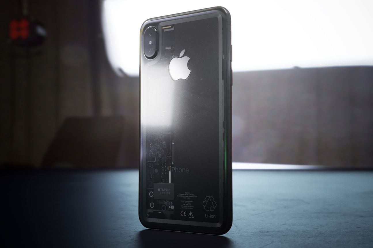 iPhone 8 transparent