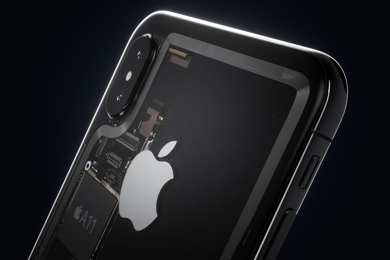 iPhone 8 transparent