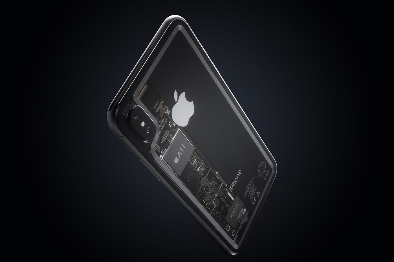 iPhone 8 transparent