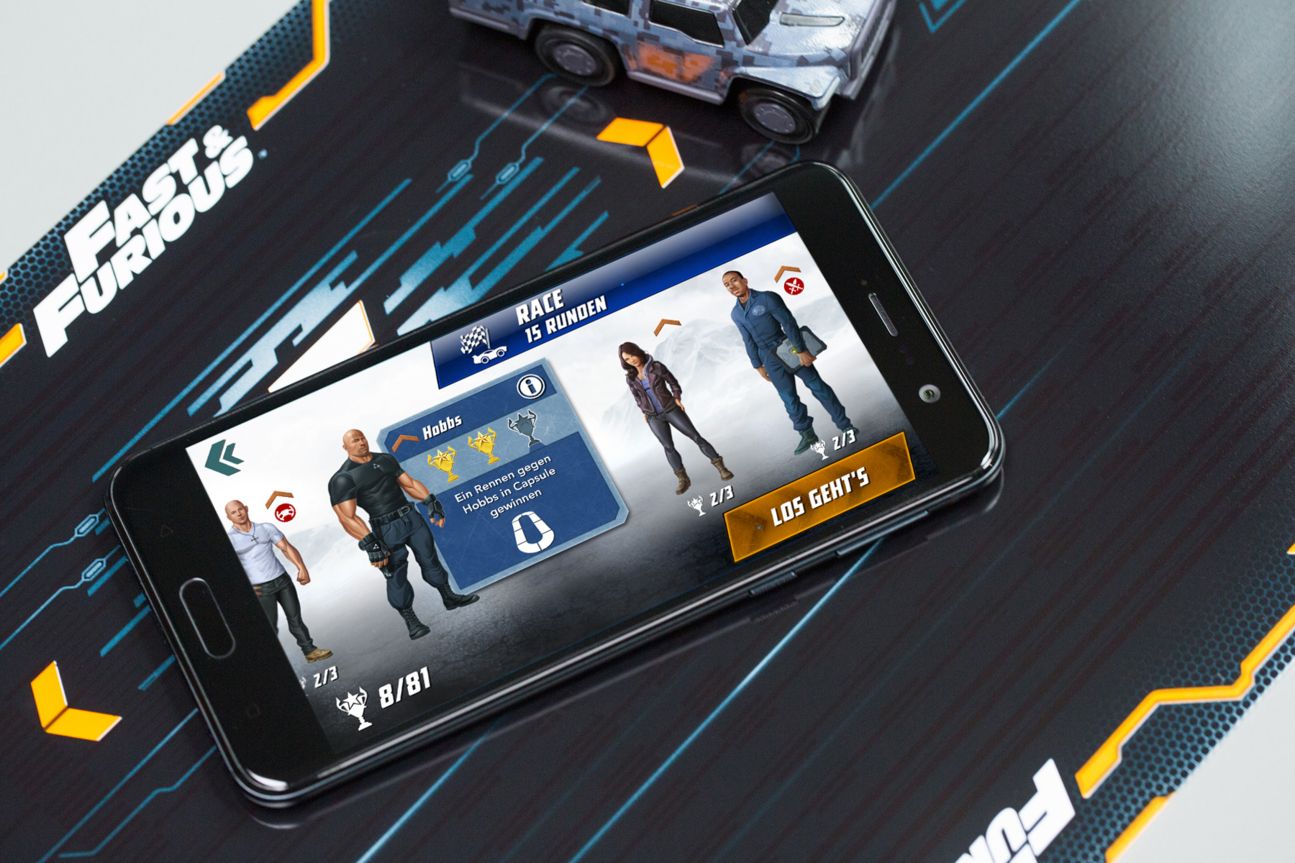 Anki Overdrive Fast and Furious htc u11