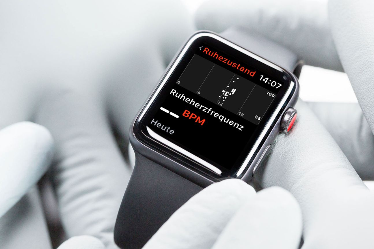 Die Series 3 misst unter watchOS 4 auch den Ruhepuls.