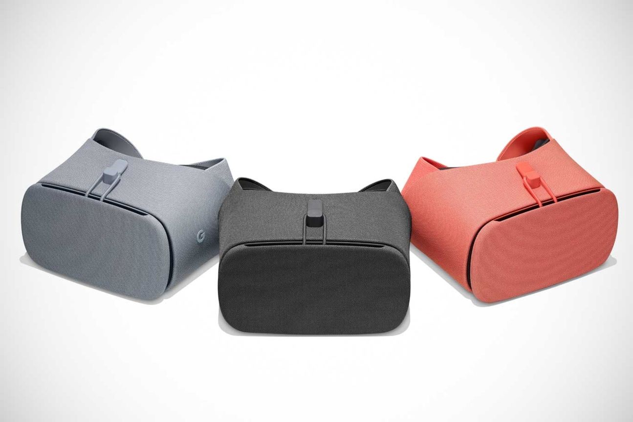 Das neue Daydream View gibt es in drei verschiedenen Farben