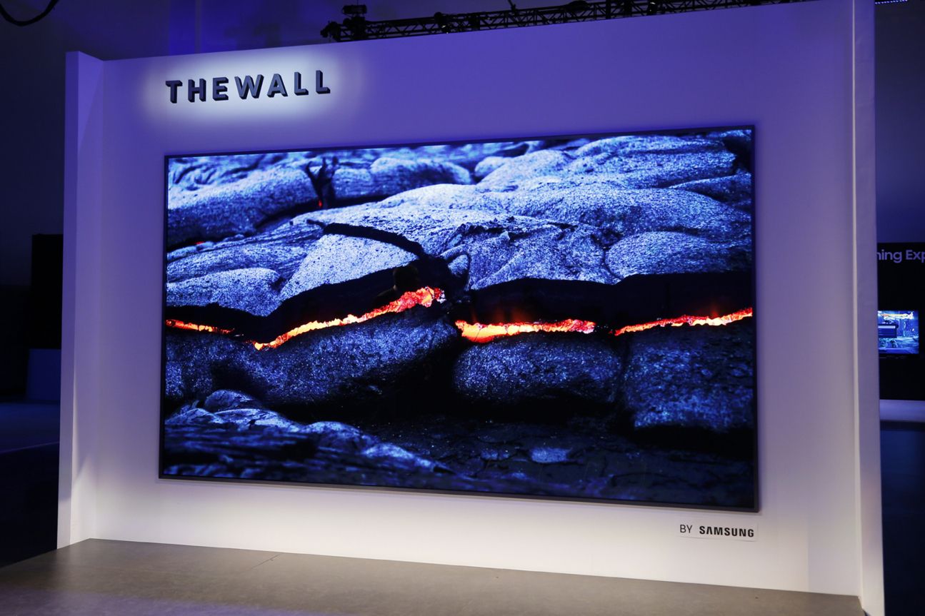 The Wall: Fernseher mit MicroLED,CES 2018