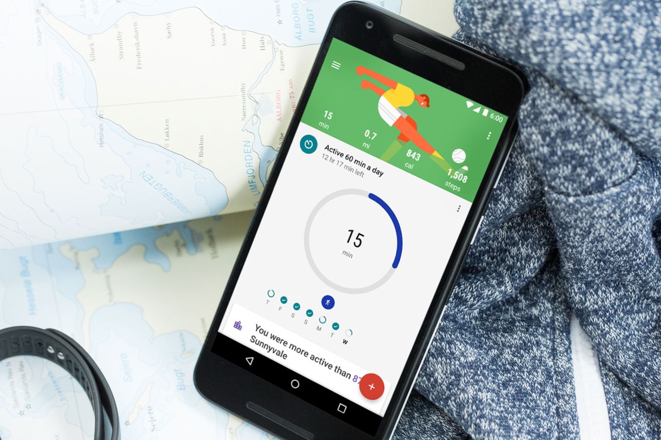  Google Fit fasst viele App-Daten zusammen, ist aber auch nicht mit jedem Wearable kompatibel.