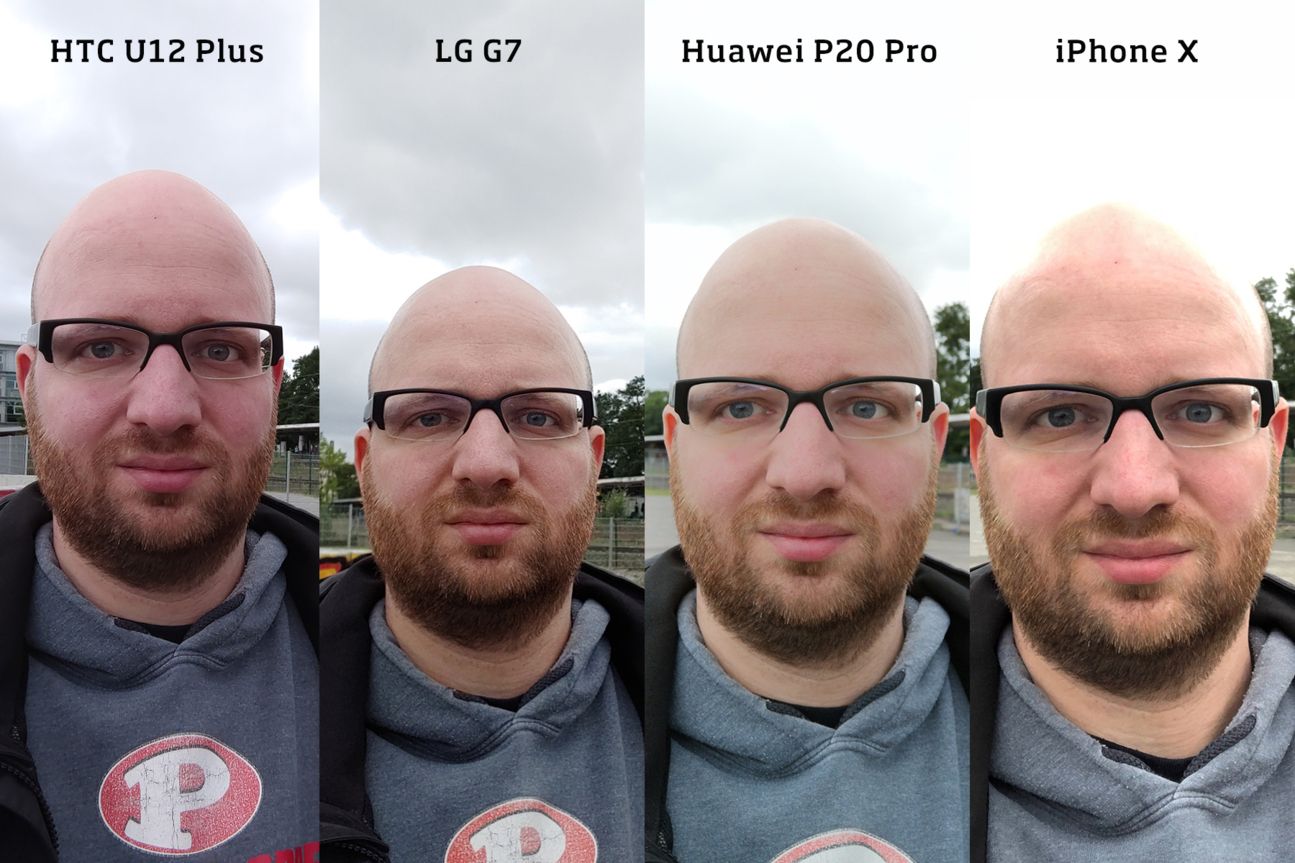 HTC U12 Plus vs. LG G7 vs. Huawei P20 Pro vs. iPhone X Kameravergleich