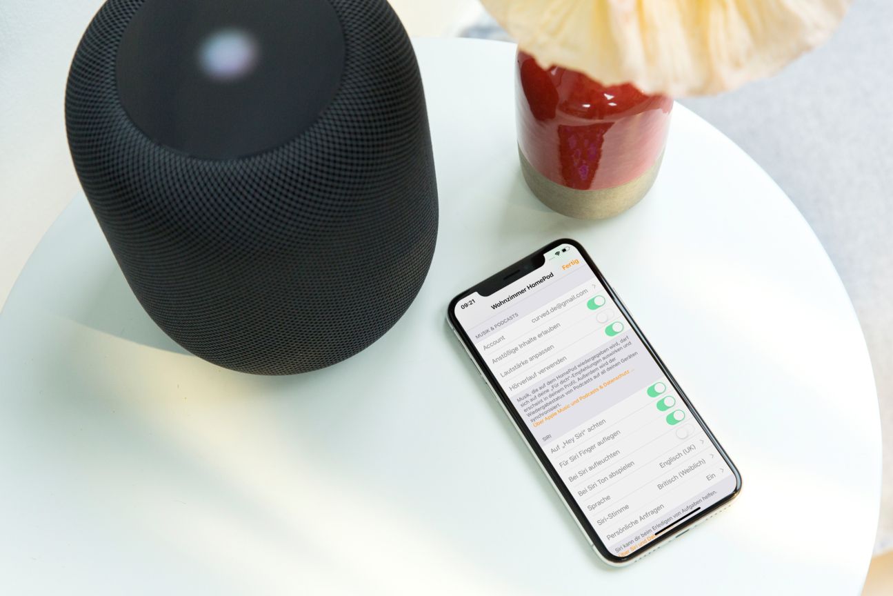 Apple Homepod, iPhone X