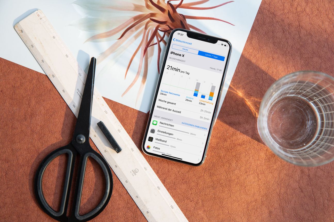 Bildschirmzeit in iOS 12