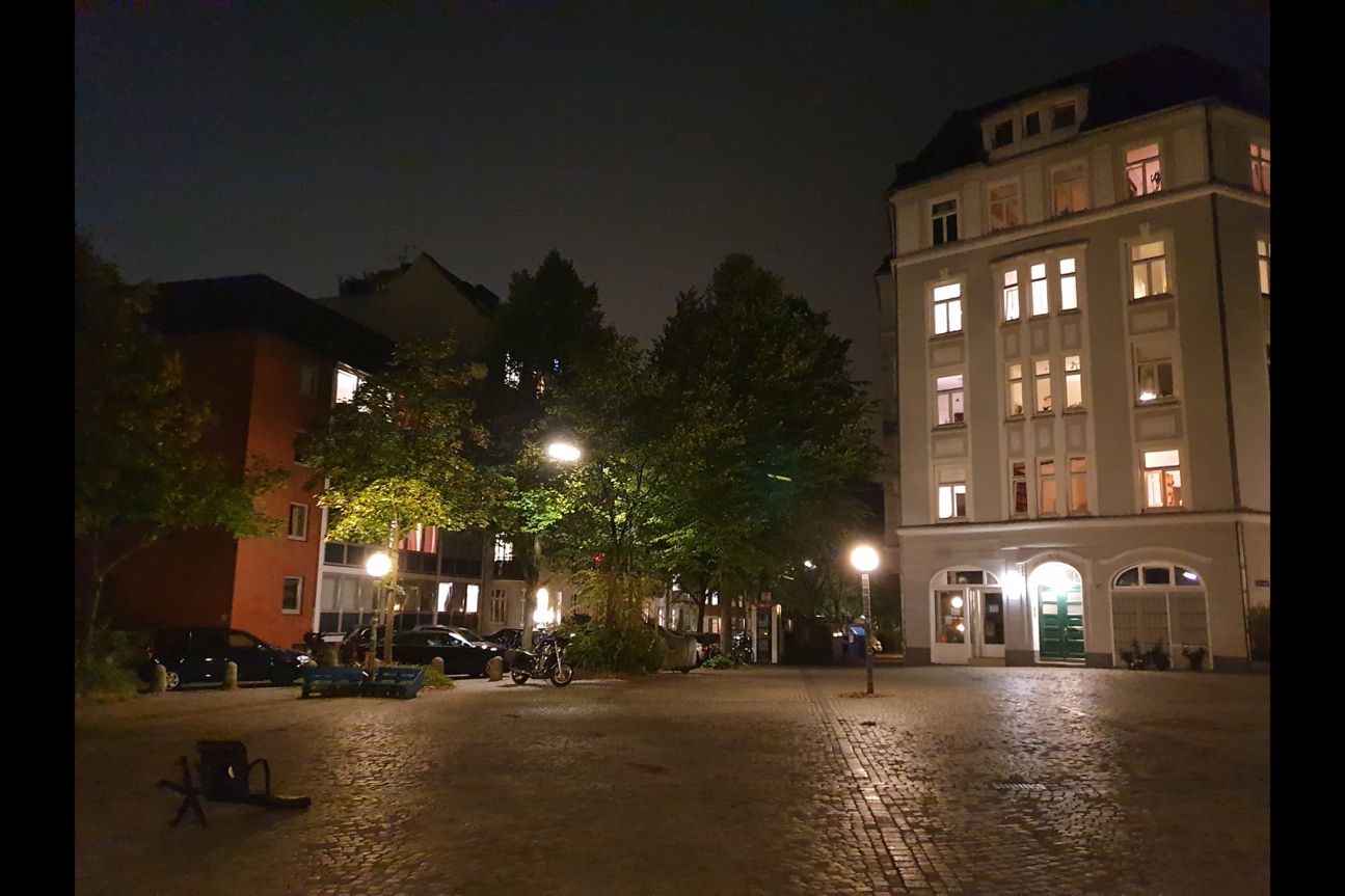 Testfoto Galaxy Note 9: Nacht