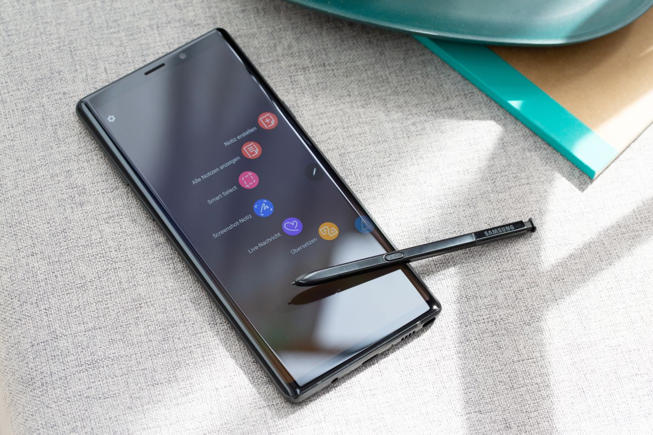 Samsung Galaxy Note 9 mit S Pen