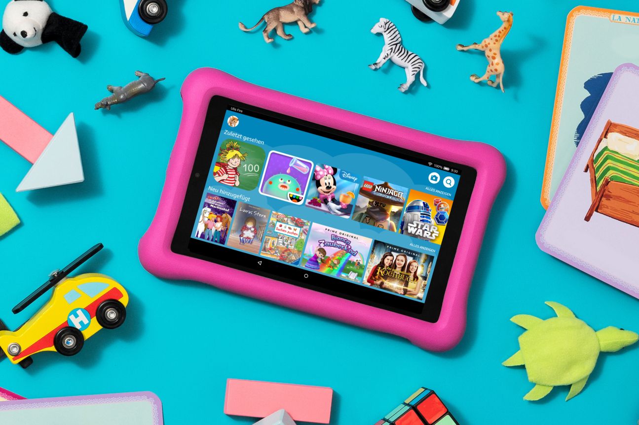 Das Amazon Fire HD 8 in der Kids Edition.