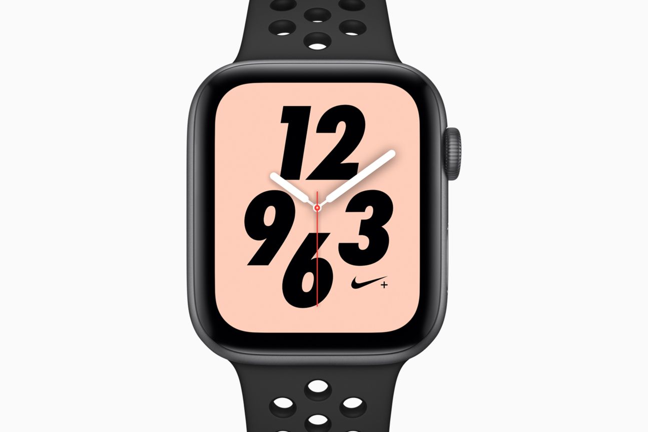 Die Apple Watch Series 4 in der Nike-Edition in Schwarz