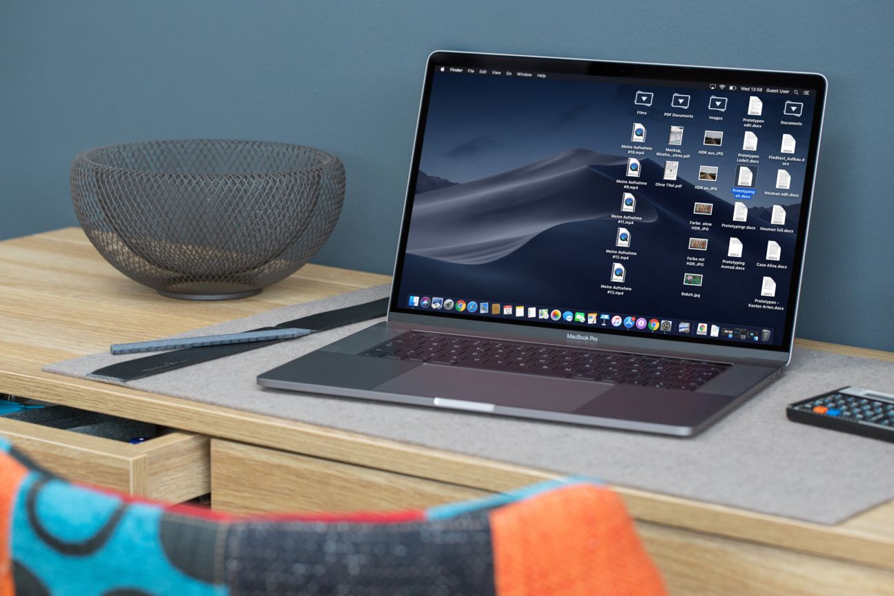 macOS Mojave auf dem MacBook