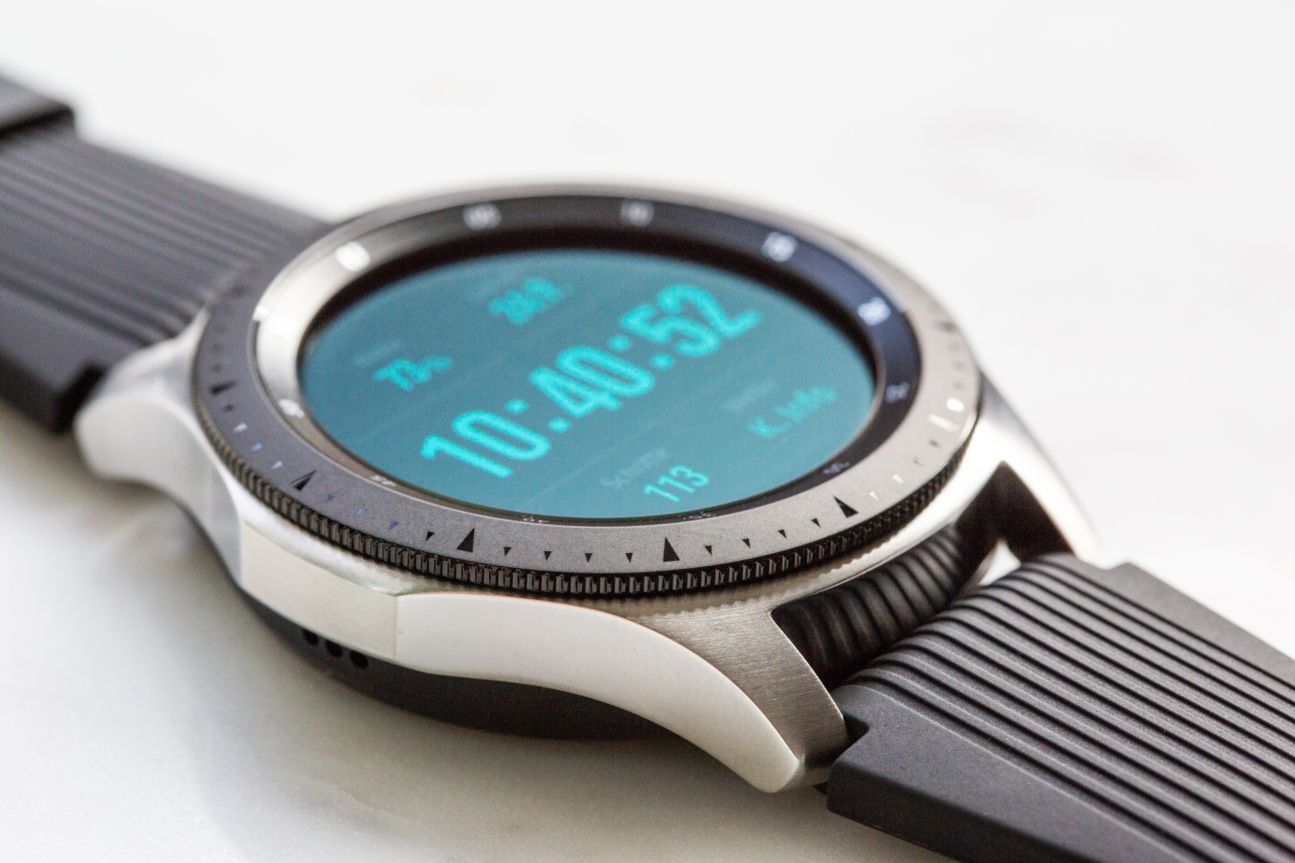 Ziffernblatt der Samsung Galaxy Watch