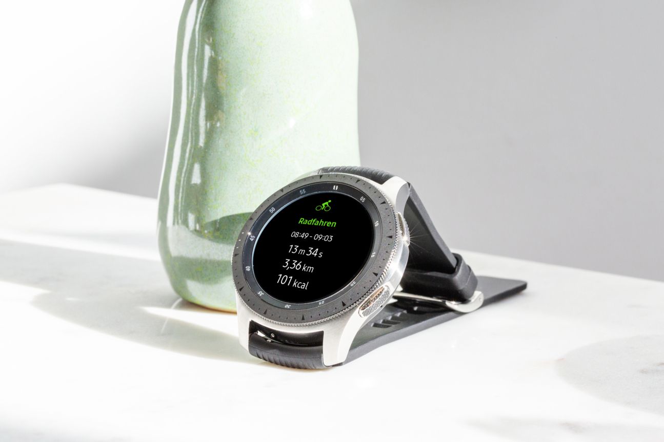 Samsung Galaxy Watch mit Trainings-Tracking