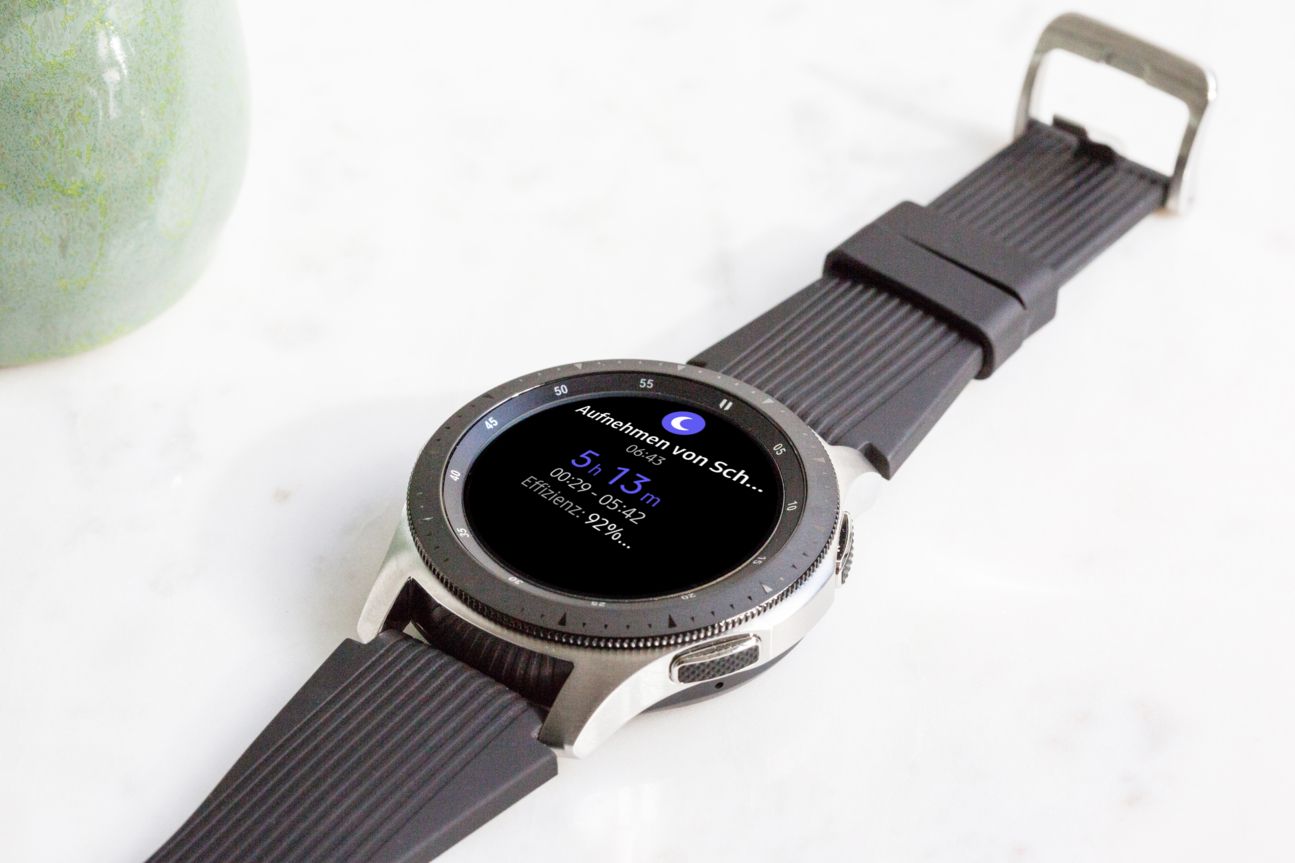 Samsung Galaxy Watch mit Schlaf-Tracking