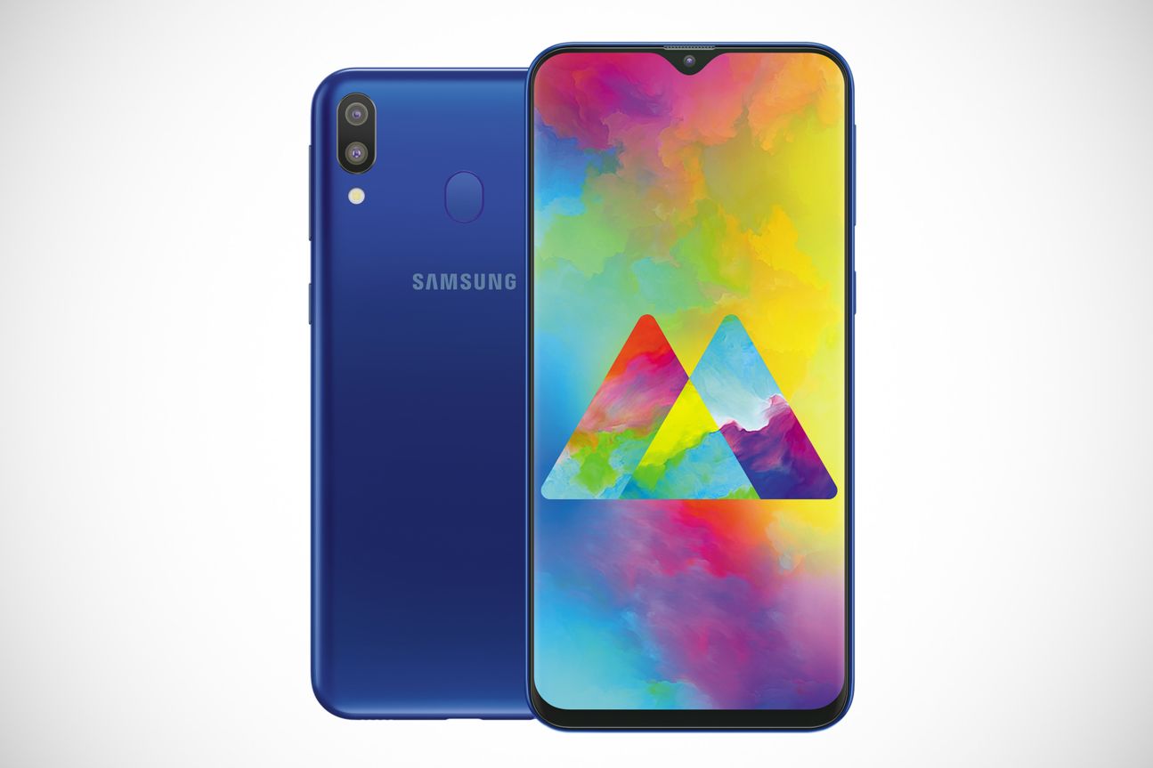 Samsung Galaxy M20: Vorder- und Rückseite